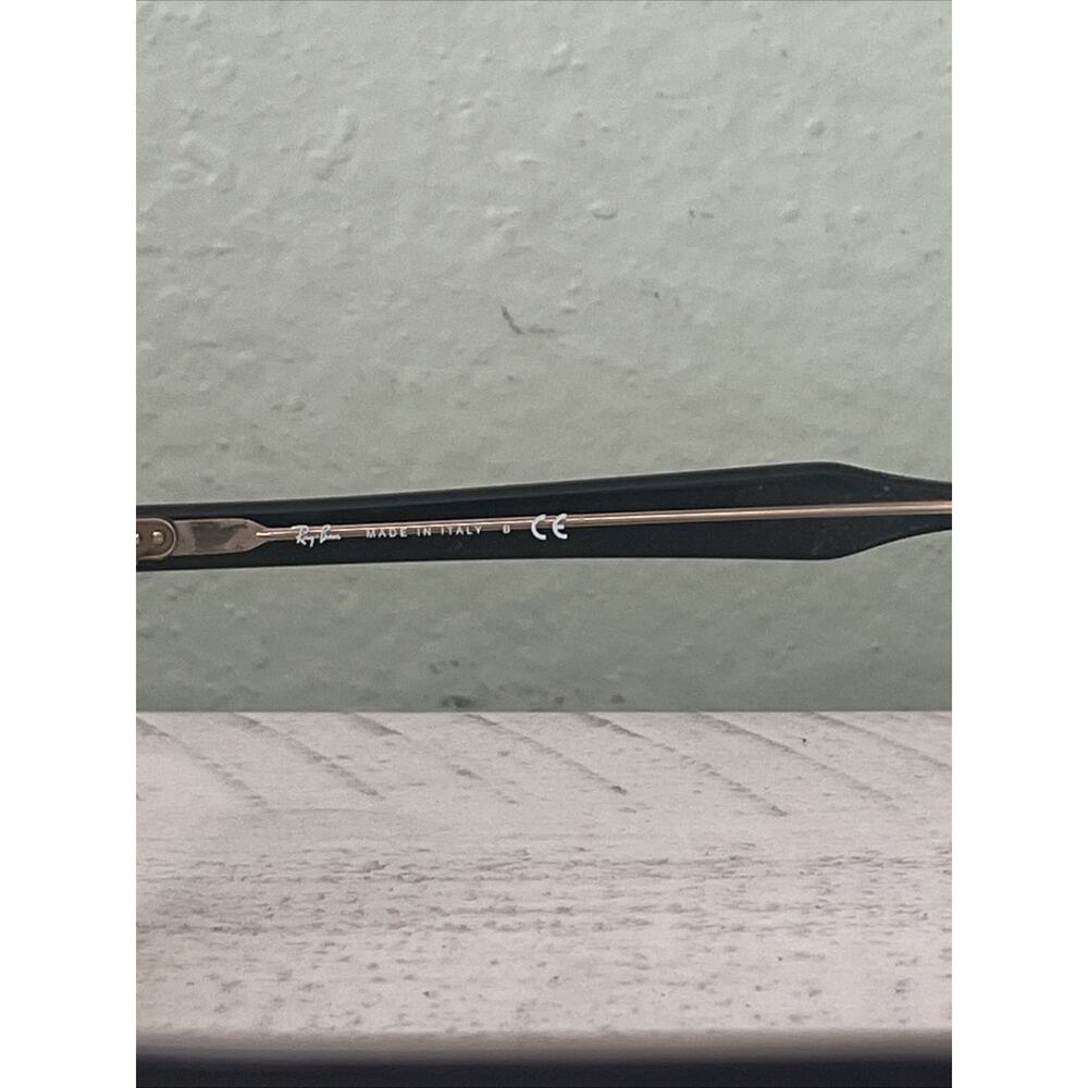 NEW RAY BAN RB 5398-F 2034 BLACK TRANSPARENT EYEGLASSES FRAMEs ONLY ‼️50-21 - Picture 7 of 11